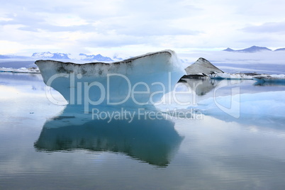 Der Gletschersee Jökulsárlón