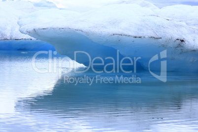 Der Gletschersee Jökulsárlón