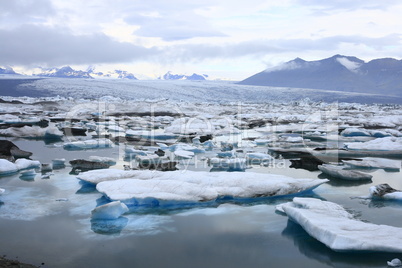 Der Gletschersee Jökulsárlón