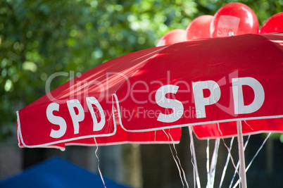 Wahlstand der SPD