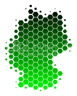 Karte von Deutschland