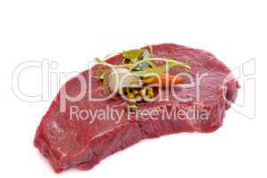 Steak roh
