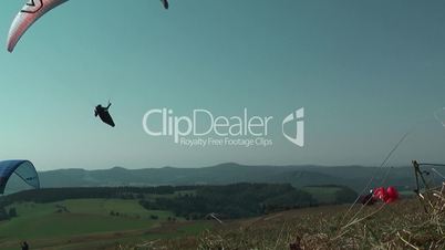 2 Gleitschirmflieger / Paraglider HD