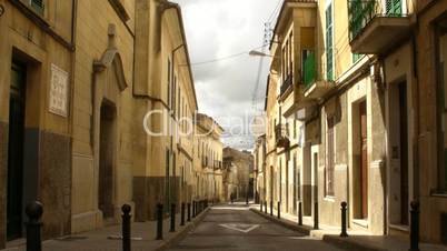 Eine Gasse in Manacor/Mallorca