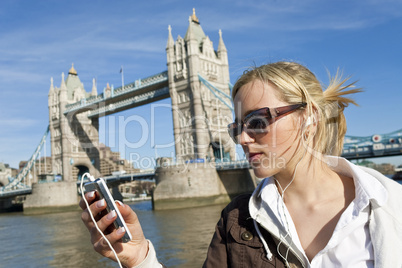 Cool Brittannia/ Woman with ipod