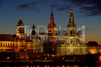 Dresden Altstadt Nacht - Dresden old town night 08