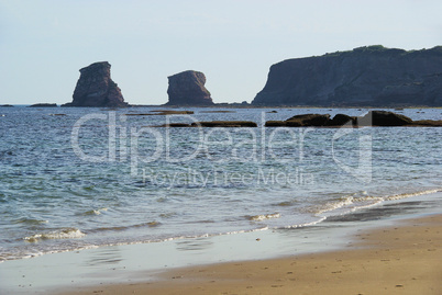 Hendaye Felsen - Hendaye rock 01