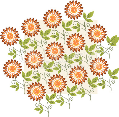 Blumenornament