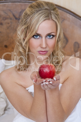 Woman with Apple