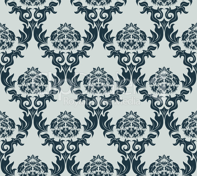 seamless damask pattern