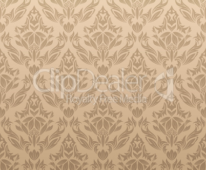 seamless damask pattern