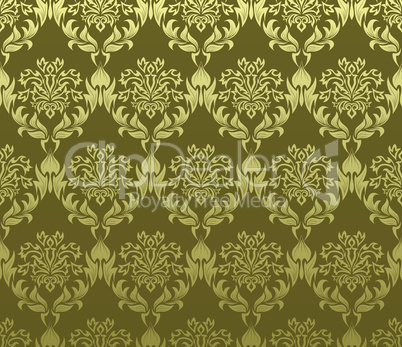 seamless damask pattern