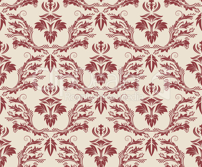 seamless damask pattern