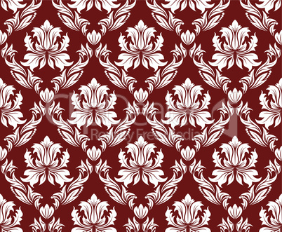 seamless damask pattern