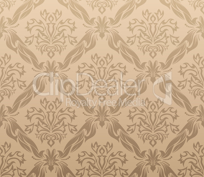 seamless damask pattern