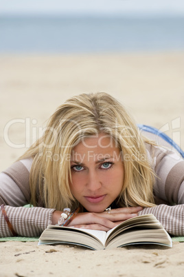 Reading At The Beach