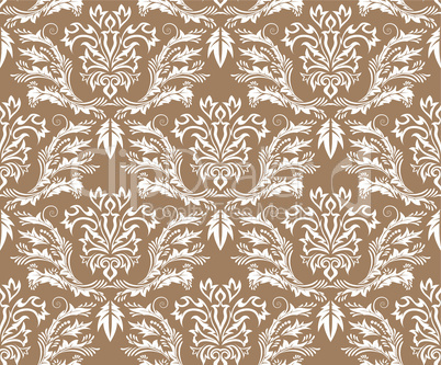 seamless damask pattern