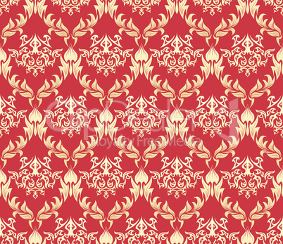 seamless damask pattern