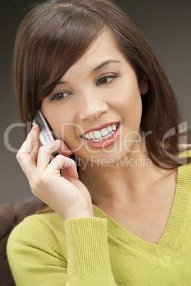 Beautiful Oriental Phone Call