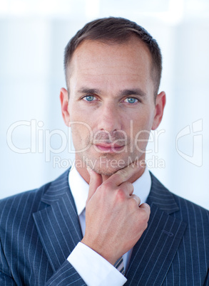 Portrait of a confident attractive businessman