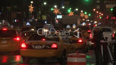 New York yellow taxi traffic