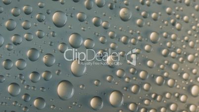 Timelapse of drops - Close-up