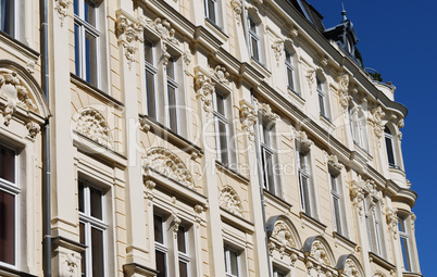 stucco facade in germany