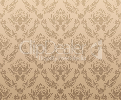 seamless damask pattern