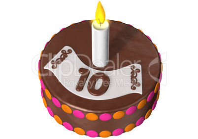 birthday cake ten