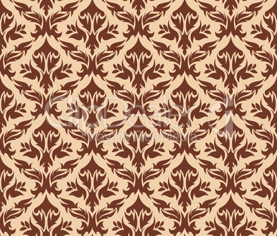 seamless damask pattern