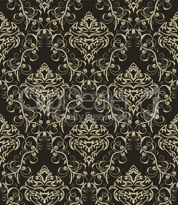 seamless damask pattern