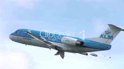 HD1080i Startendes Flugzeug KLM