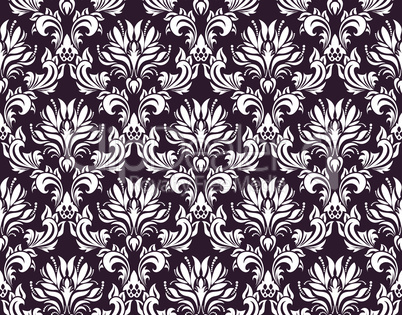 seamless damask pattern