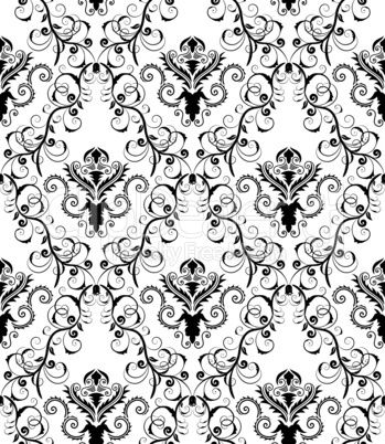 seamless damask pattern