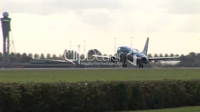 HD1080i Startendes Flugzeug KLM