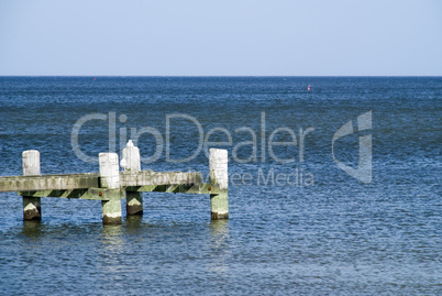 steg im meer