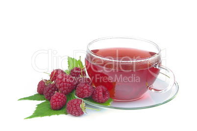 Tee Himbeere - raspberry tea 01