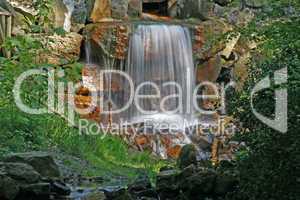 Wasserfall am Kasinopark