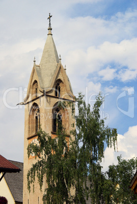 Serfaus Kirche - Serfaus church 01