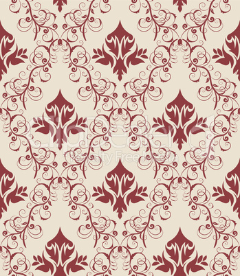 seamless damask pattern