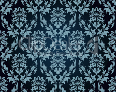 seamless damask pattern