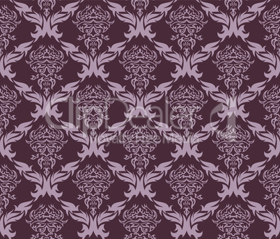 seamless damask pattern