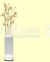 Vase mit Blumen