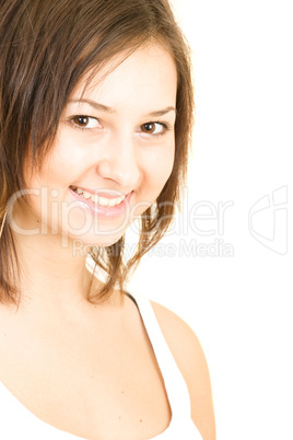 teen smiling girl