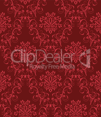 seamless damask pattern