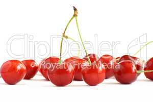sweet red cherries