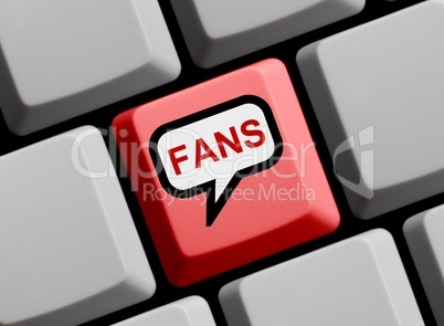 Fans online
