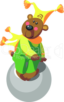 Bear with ball color 11