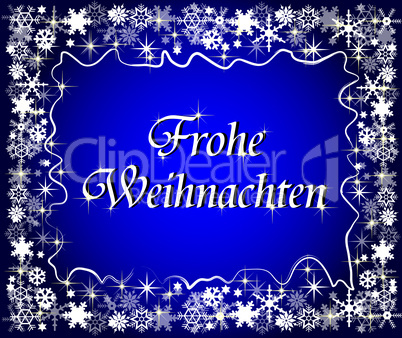 Weihnachtlicher Rahmen