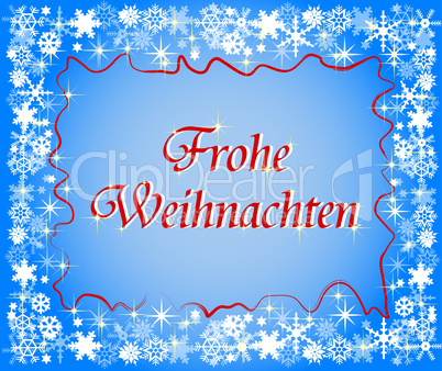 Weihnachtlicher Rahmen